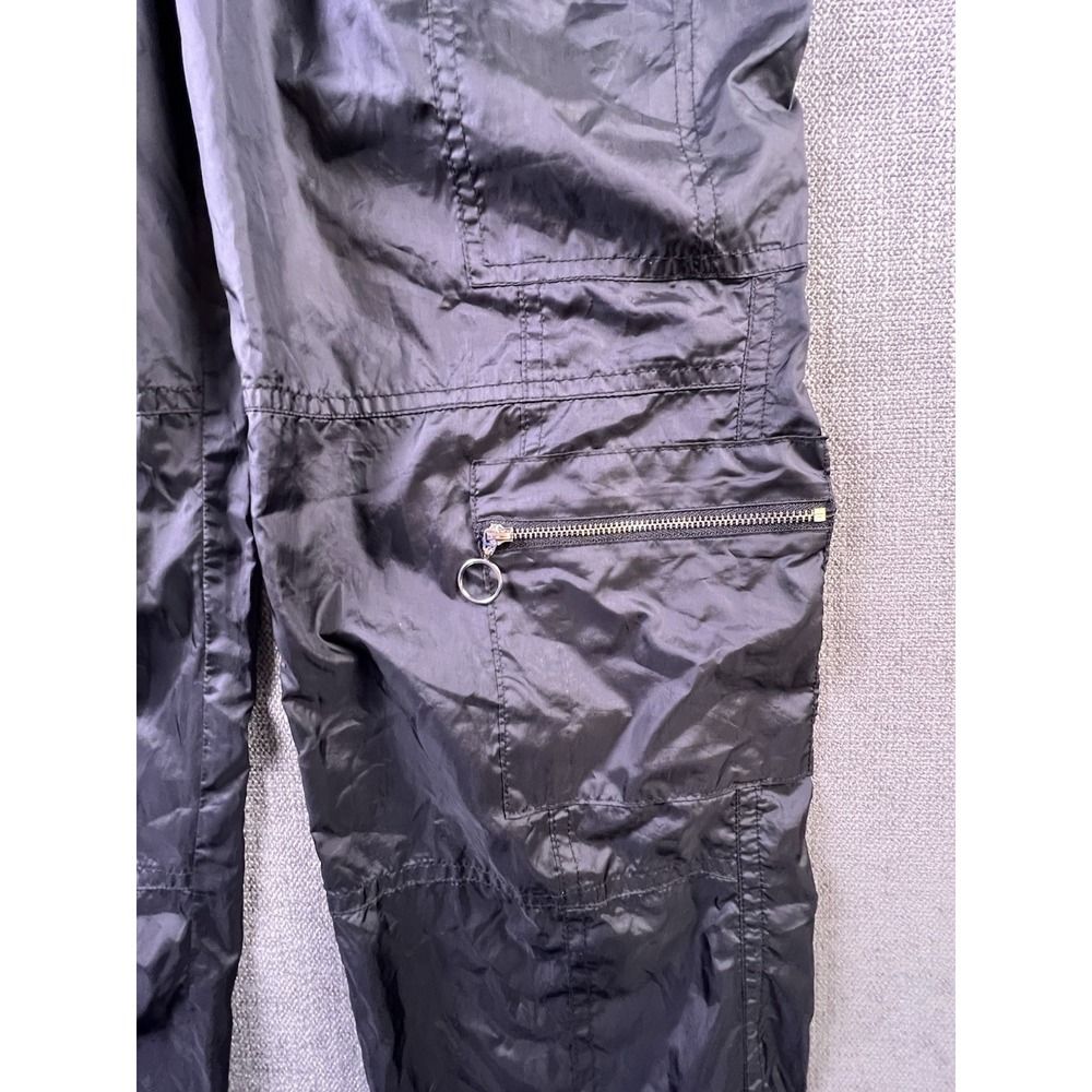 Playboy X Pacsun Pants Women's XS Black Cargo Parachute Belted Lightweight - Picture 4 of 11